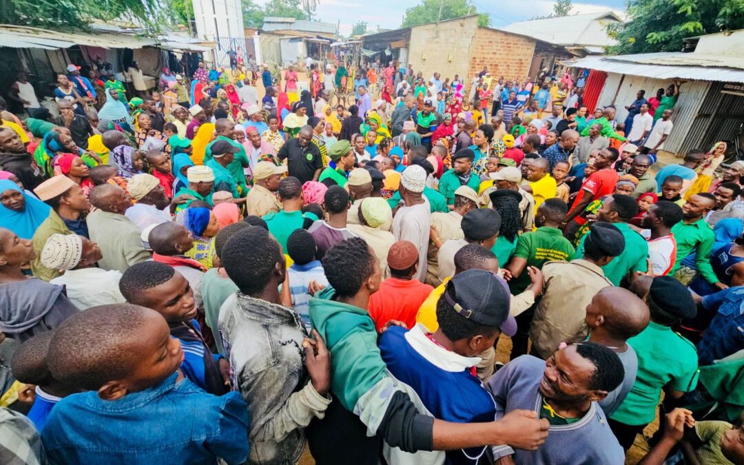 Dr. MWIGULU NCHEMBA HOLDS PUBLIC MEETINGS IN SINGIDA