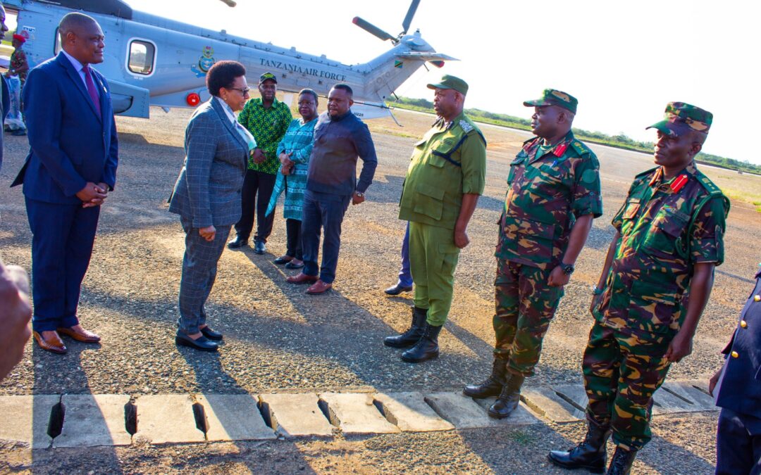 Dr. Stergomena Lawrence Tax Inspects Projects Worth 738,647,500 Shillings